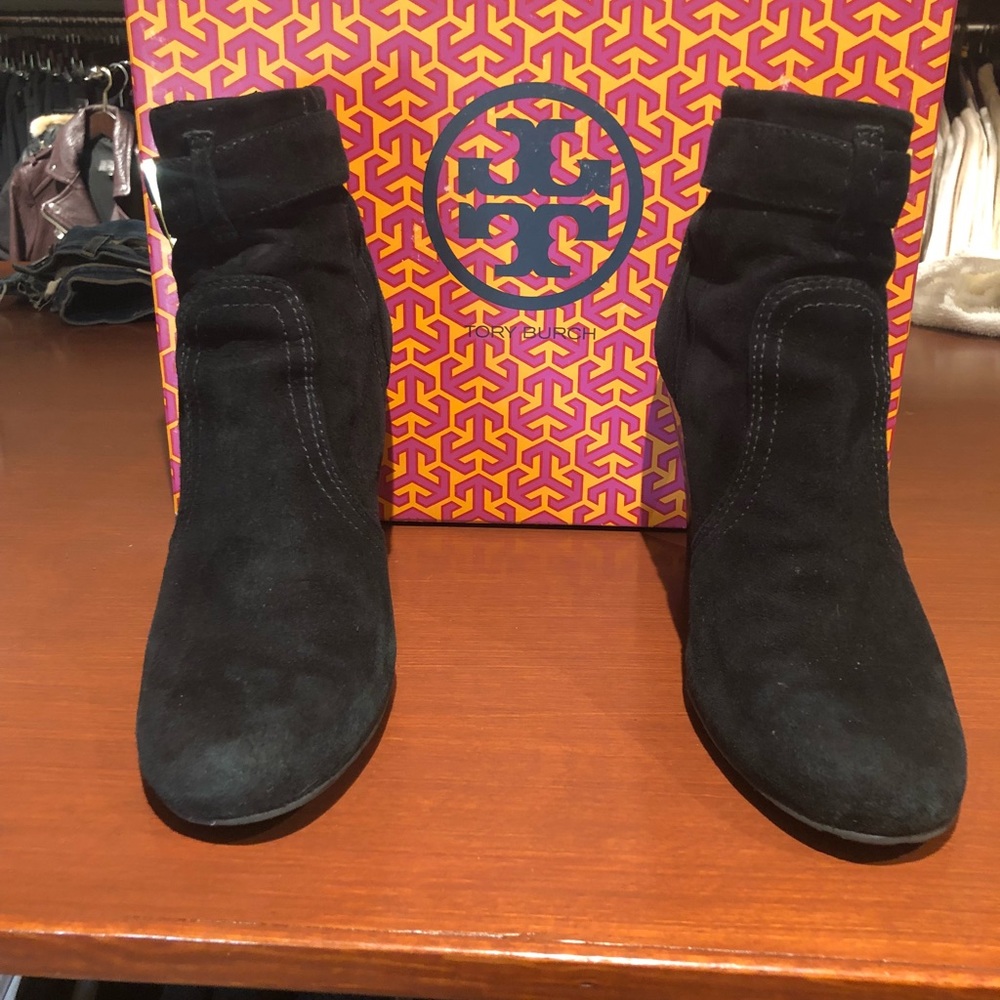 Tory Burch suede bootie